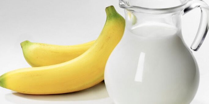 банани и мляко за отслабване
