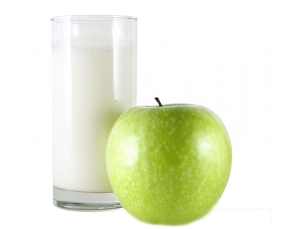 Кефир с ябълка за ефективна диета